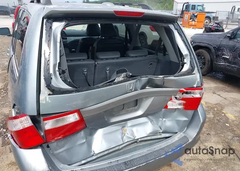 2007 Honda Odyssey Ex-L из США, поврежденный, VIN 5FNRL38767B048423